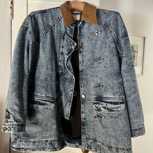 Free People Denim BRn Jacket